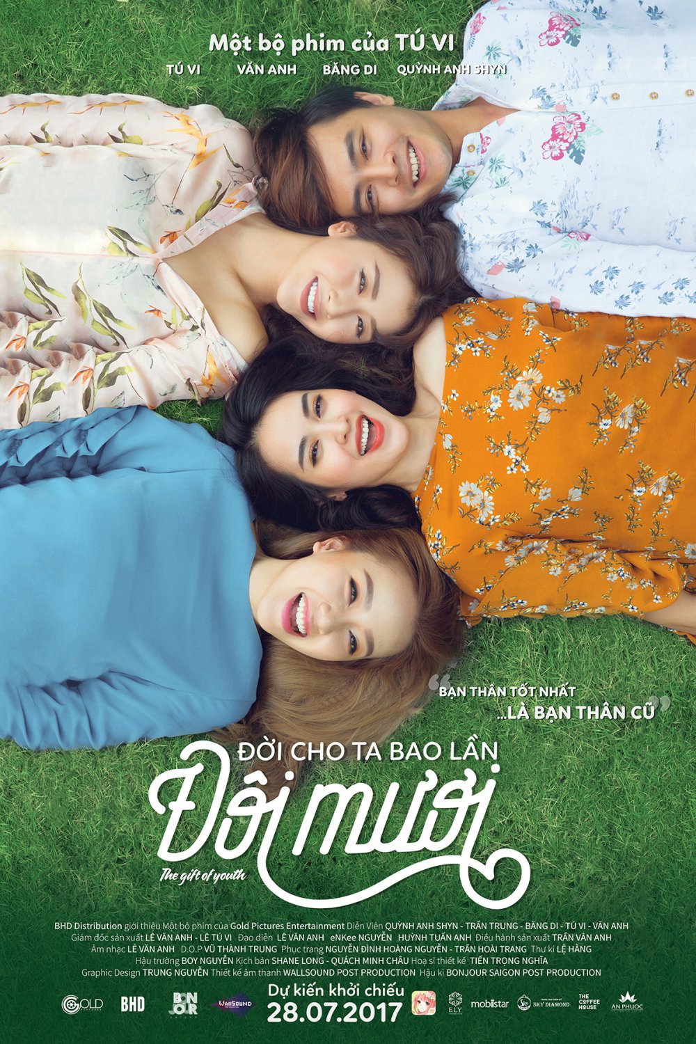 Poster Phim ĐỜI CHO TA BAO LẦN Đôi mươi (The Gift of Youth)