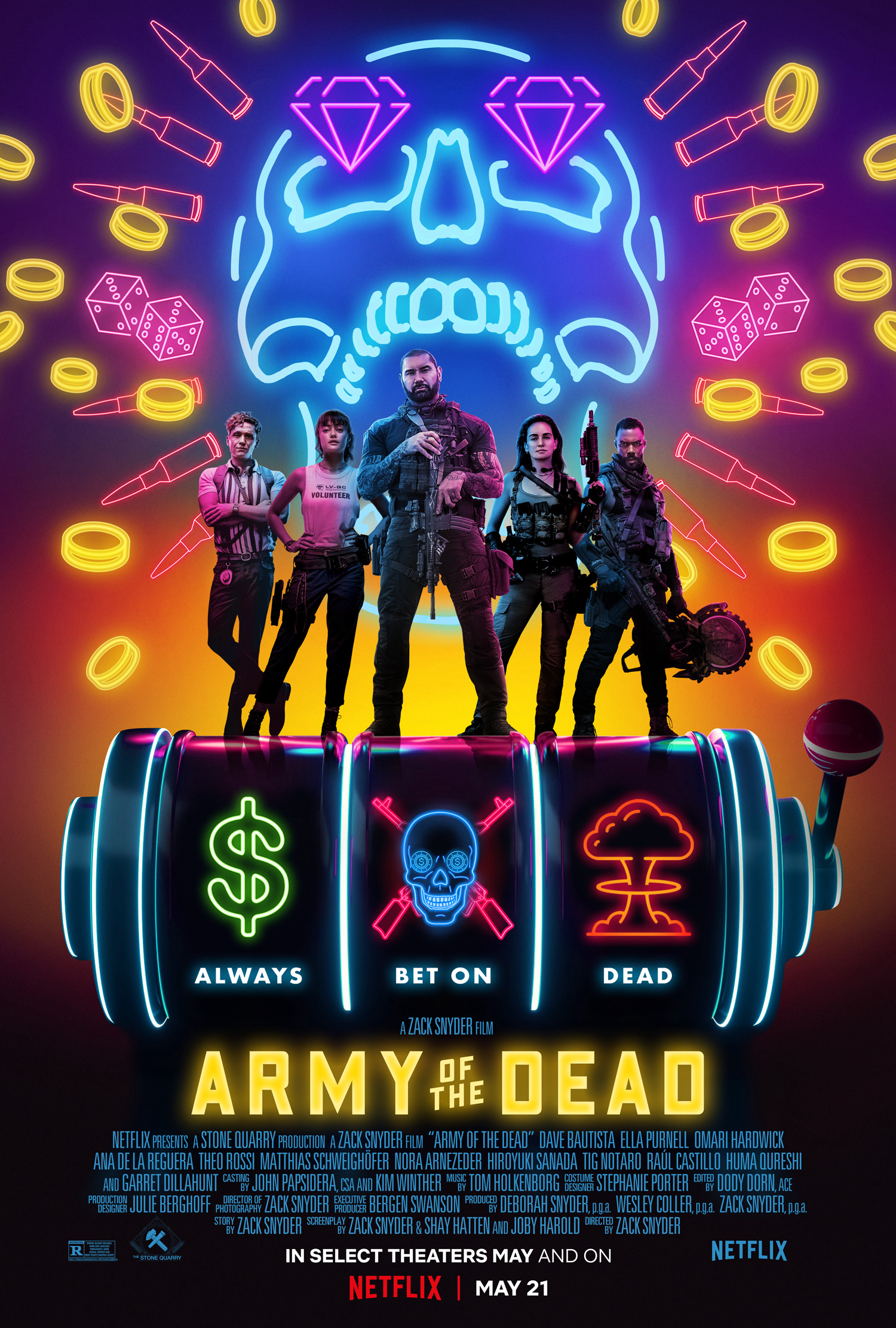 Poster Phim Đội quân người chết (Army of the Dead)