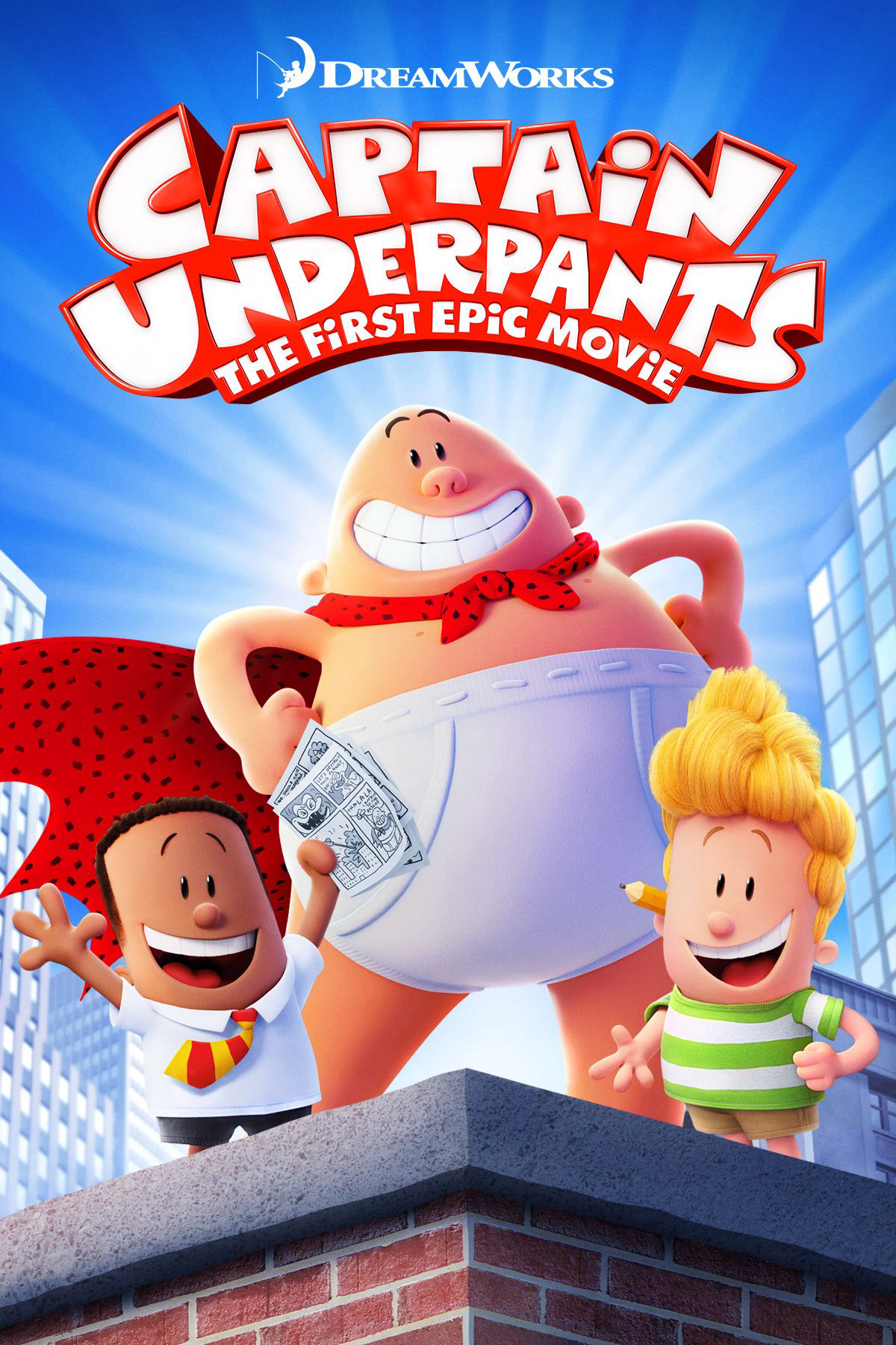 Poster Phim Đội trưởng quần lót: Phim điện ảnh hoành tráng đầu tiên (Captain Underpants: The First Epic Movie)