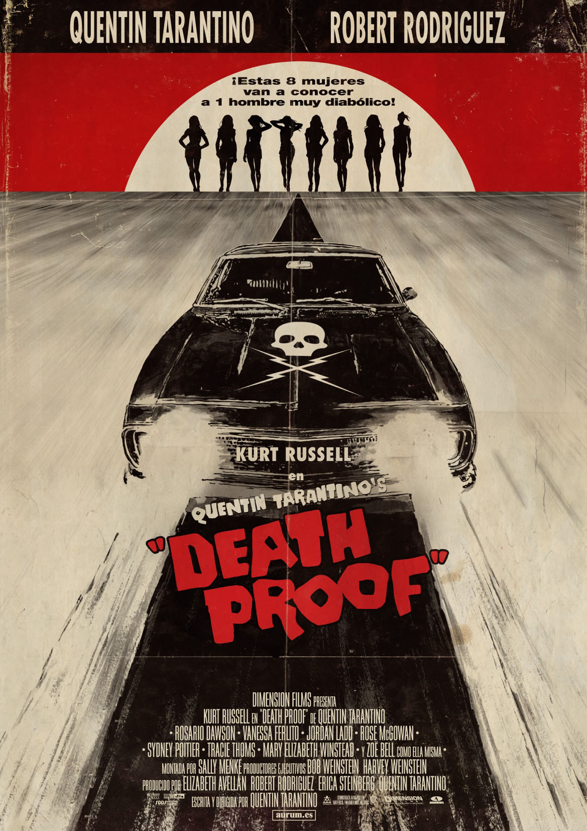 Poster Phim Dòng Máu Sát Thủ (Death Proof)