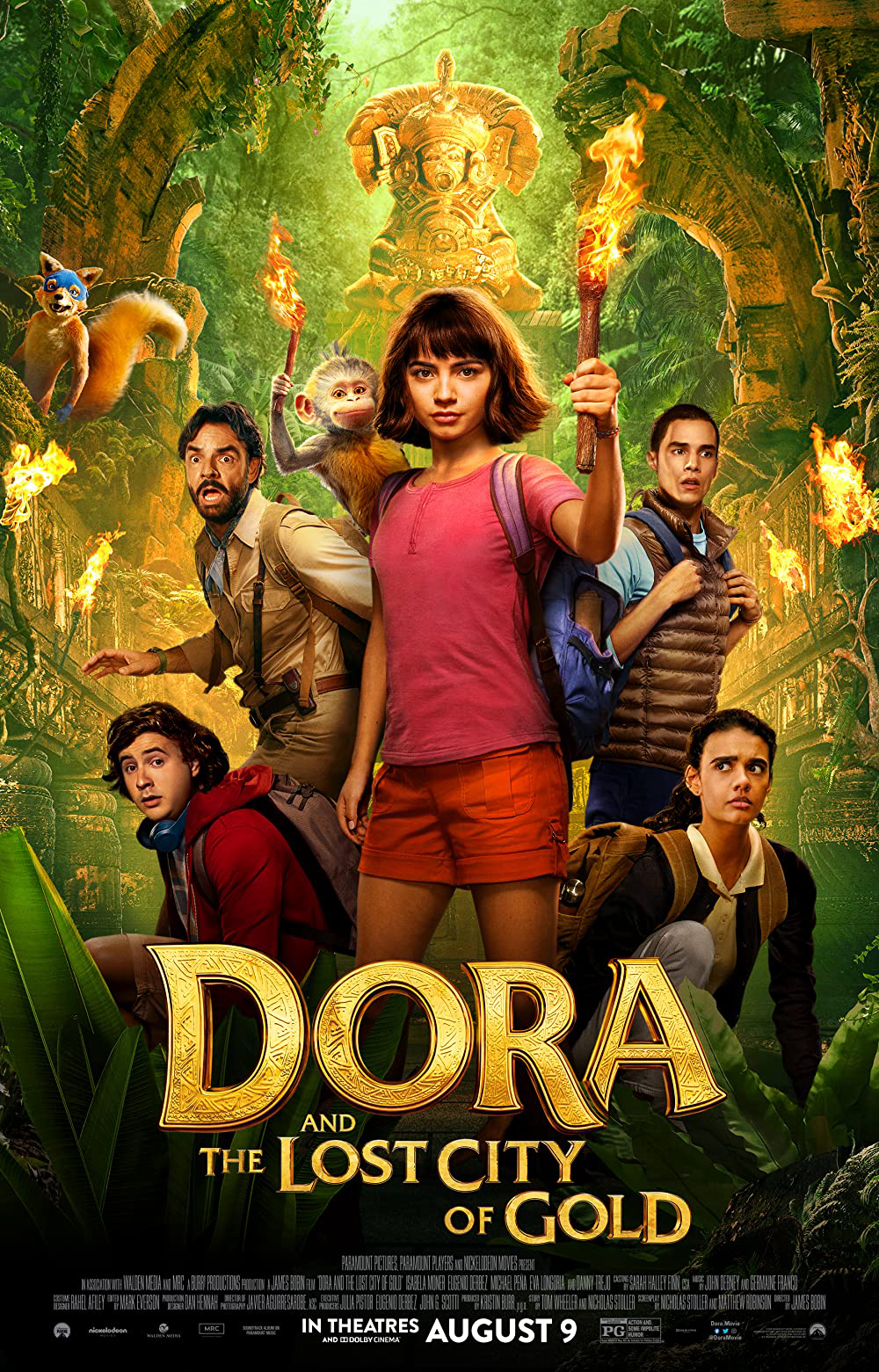 Poster Phim Dora và thành phố vàng mất tích (Dora and the Lost City of Gold)