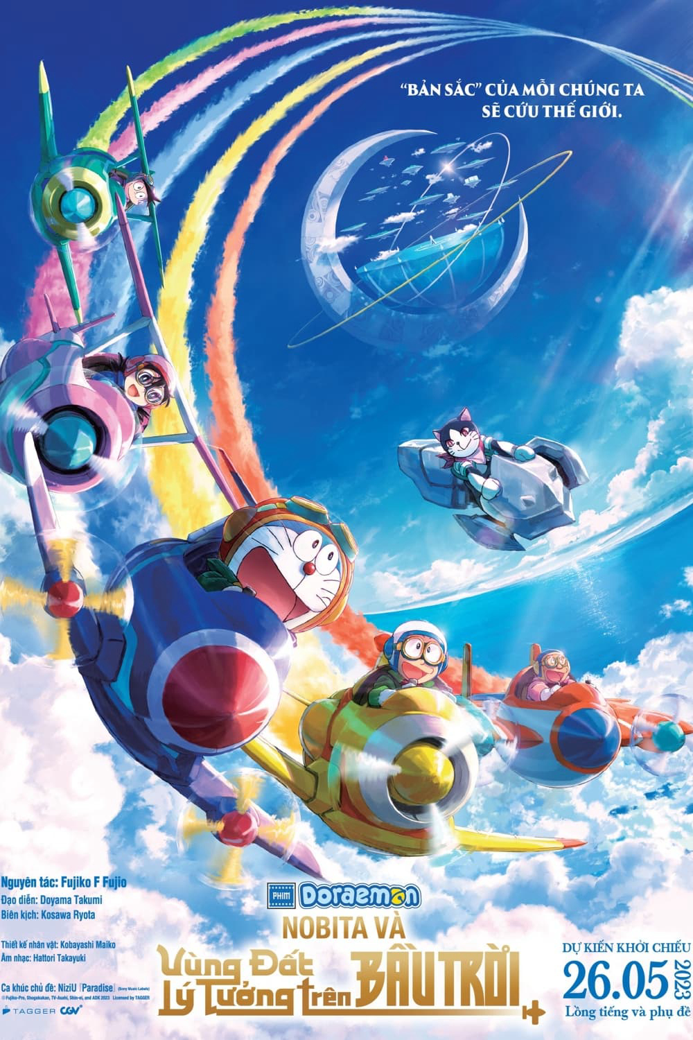 Xem Phim Doraemon: Nobita và Vùng Đất Lý Tưởng Trên Bầu Trời (Doraemon: Nobita's Sky Utopia)