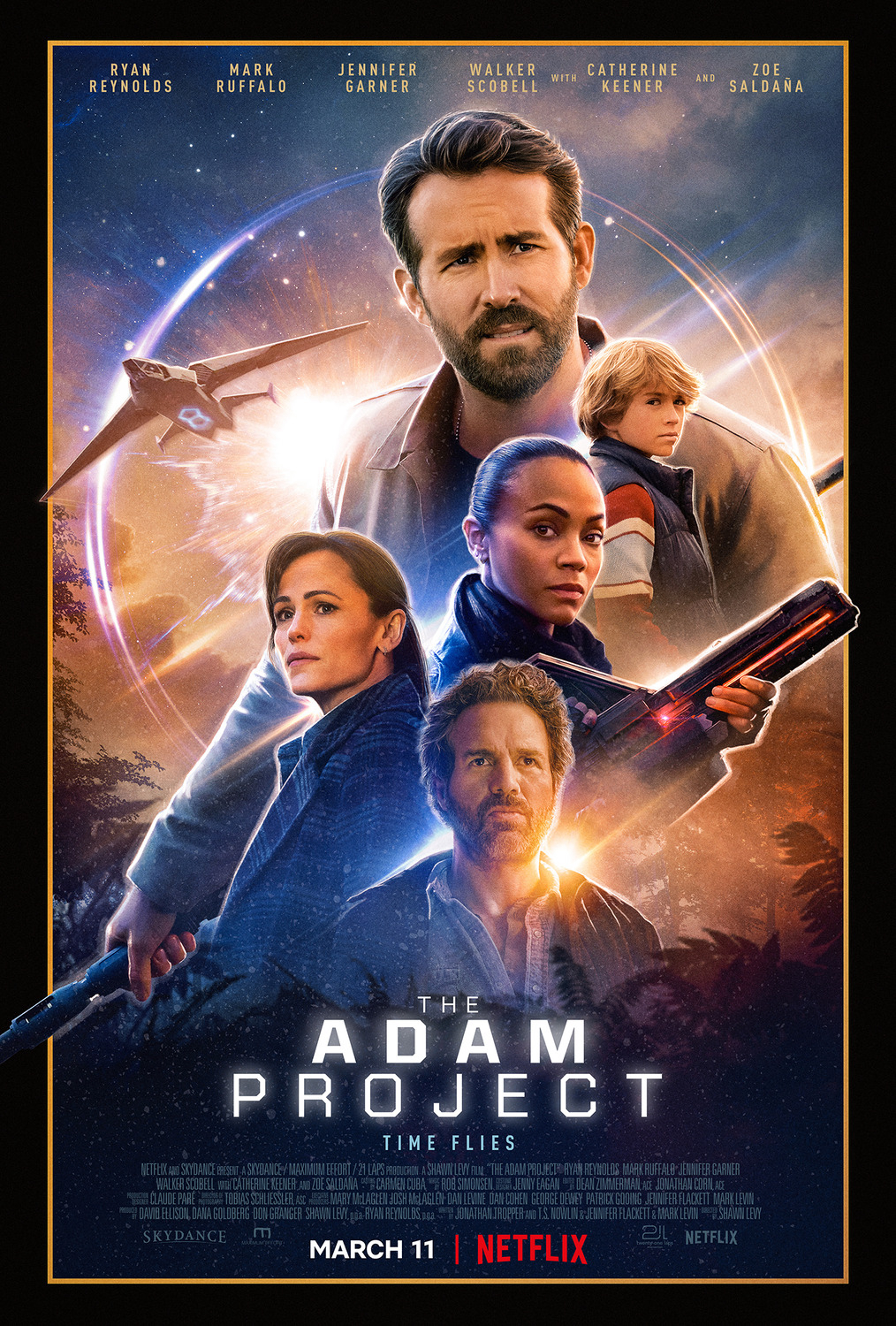 Poster Phim Dự án Adam (The Adam Project)