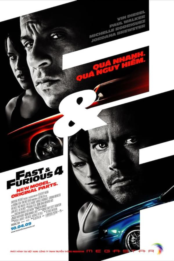 Poster Phim Fast & Furious 4 (Fast & Furious)