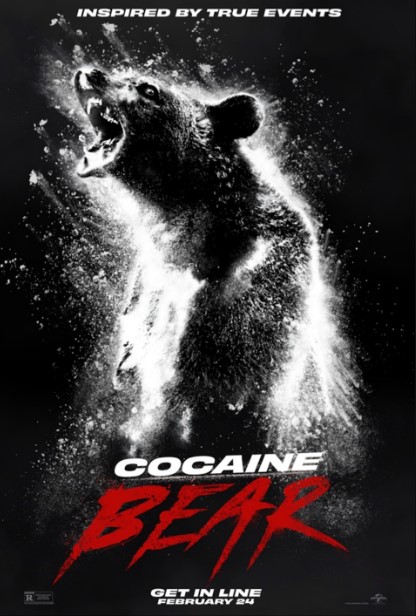 Poster Phim Gấu Phê Pha (Cocaine Bear)