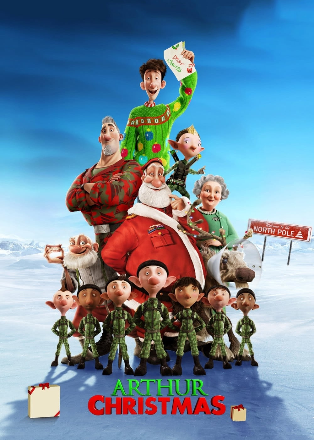 Poster Phim Giáng Sinh Phiêu Lưu Ký (Arthur Christmas)