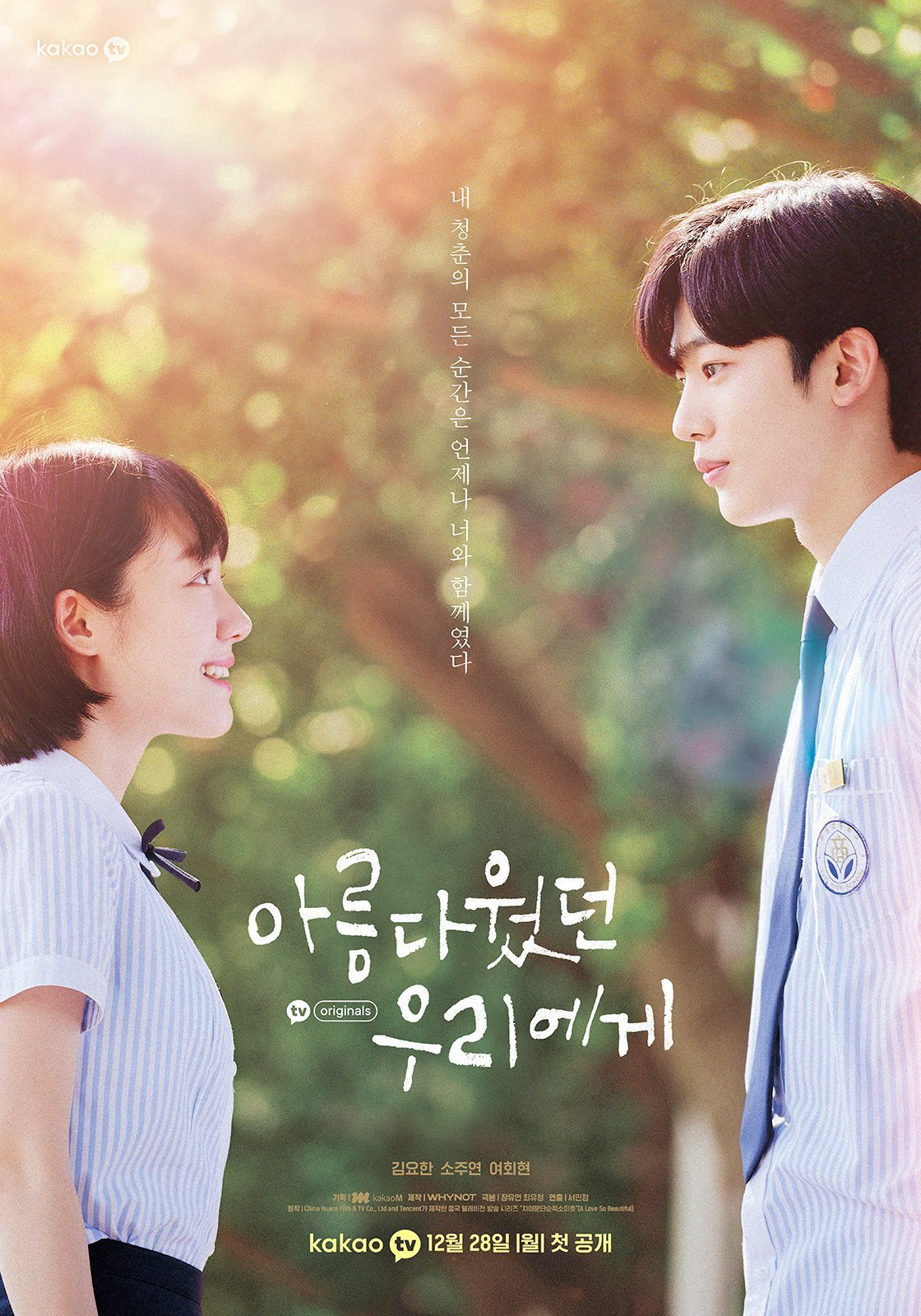 Poster Phim Gửi Thời Thanh Xuân Ngây Thơ Tươi Đẹp (Bản Hàn) (A Love So Beautiful)