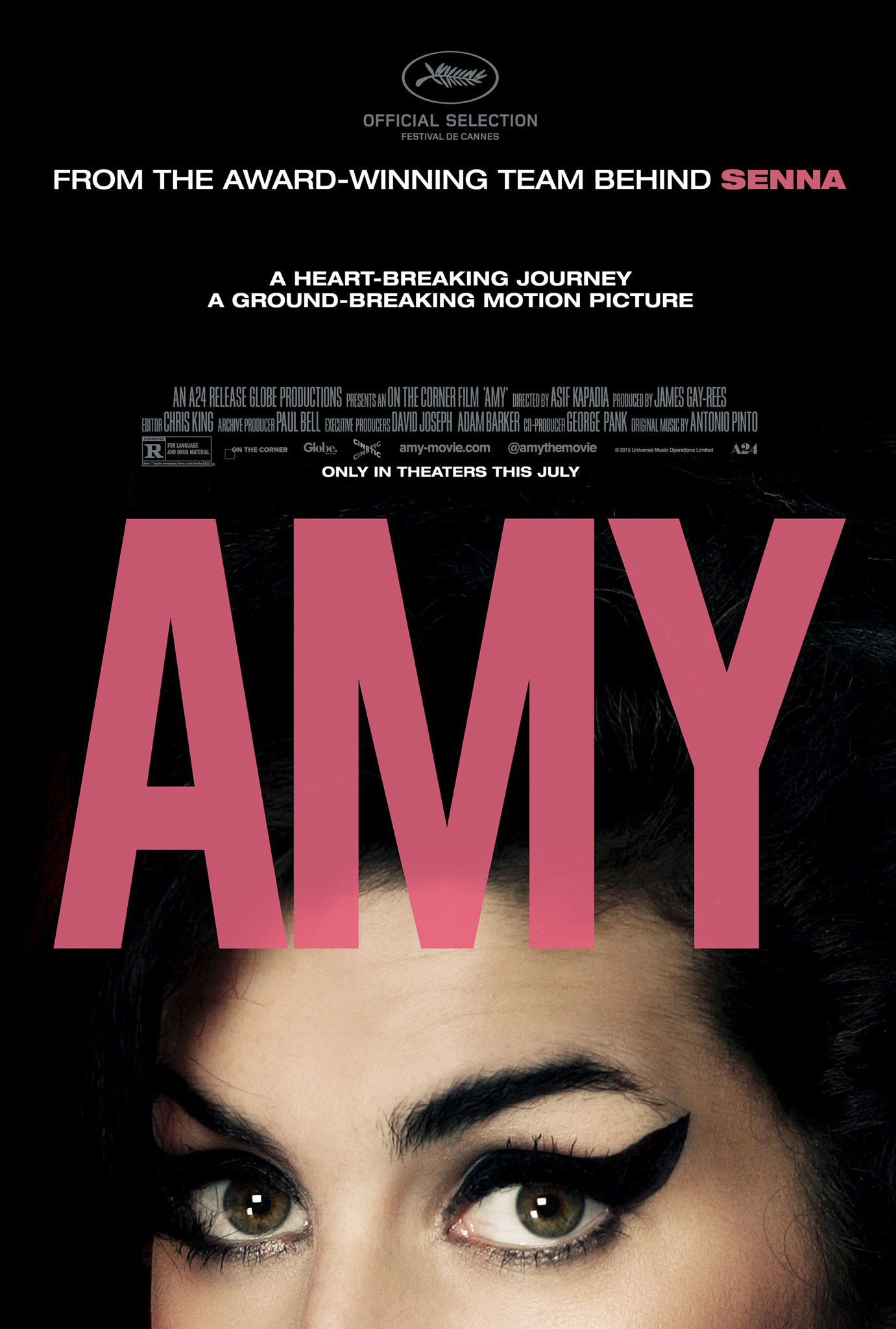 Poster Phim Hành Trình Của Amy Winehouse (Amy)