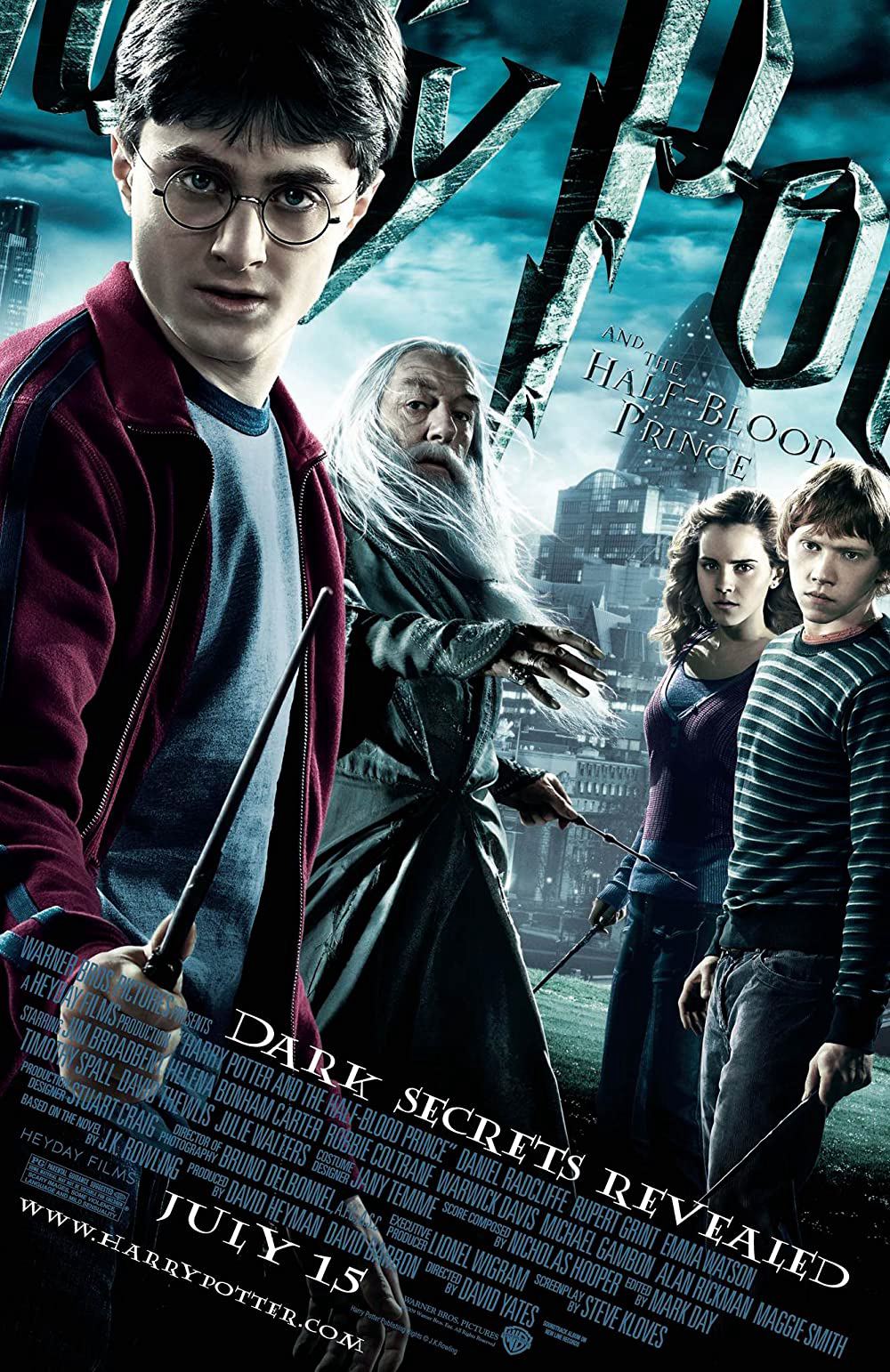 Poster Phim Harry Potter và Hoàng tử lai (Harry Potter 6: Harry Potter And The Half-blood Prince)