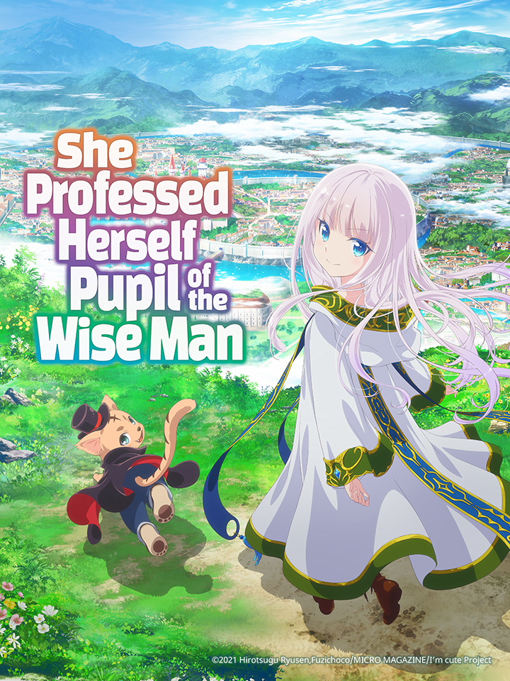 Poster Phim Hiền Giả Tự Xưng Là Đồ Đệ Hiền Giả Tại Dị Giới (Kenja no Deshi wo Nanoru Kenja, She Professed Herself Pupil of the Wise Man)
