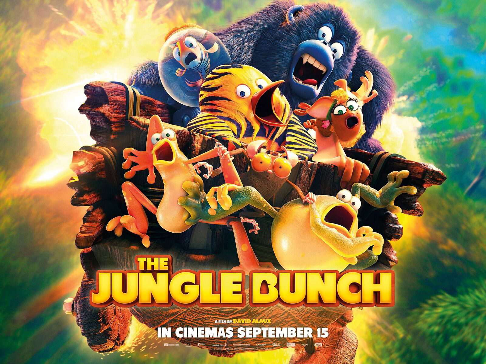 Xem Phim Hổ Cánh Cụt Và Biệt Đội Rừng Xanh (The Jungle Bunch)