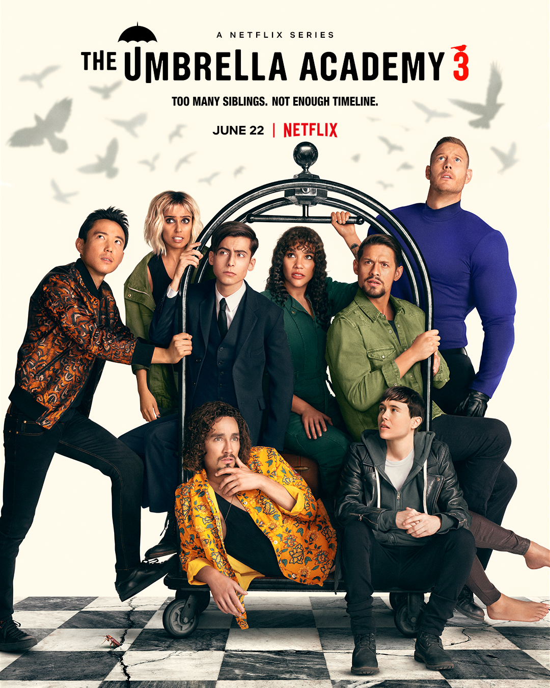Xem Phim Học viện Umbrella (Phần 3) (The Umbrella Academy (Season 3))