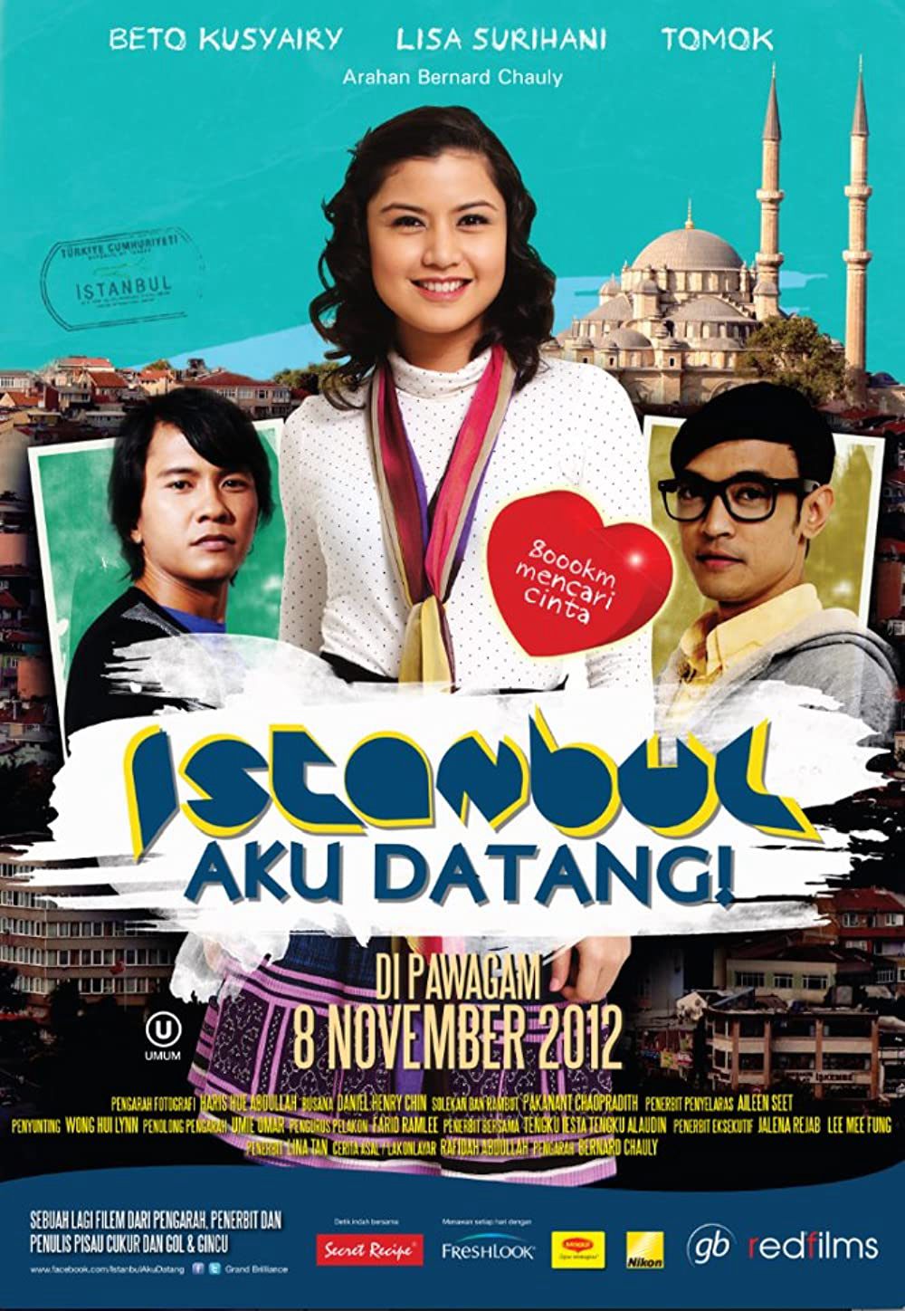 Poster Phim Istanbul, tôi đến đây! (Istanbul aku datang!)