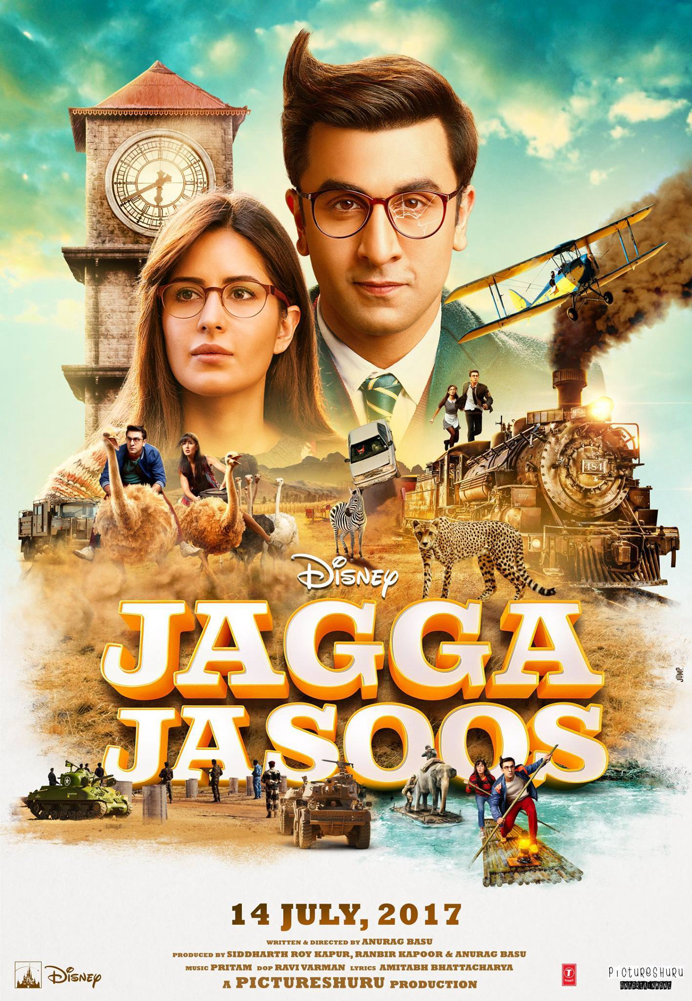 Poster Phim Jagga Jasoos: Hành Trình Định Mệnh (Jagga Jasoos)