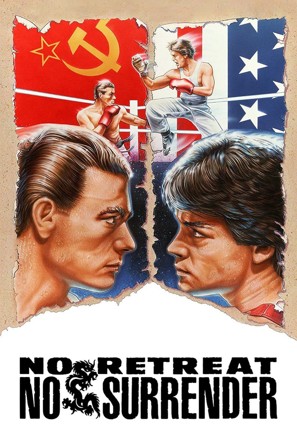 Poster Phim Không Lui Không Hàng (No Retreat, No Surrender)
