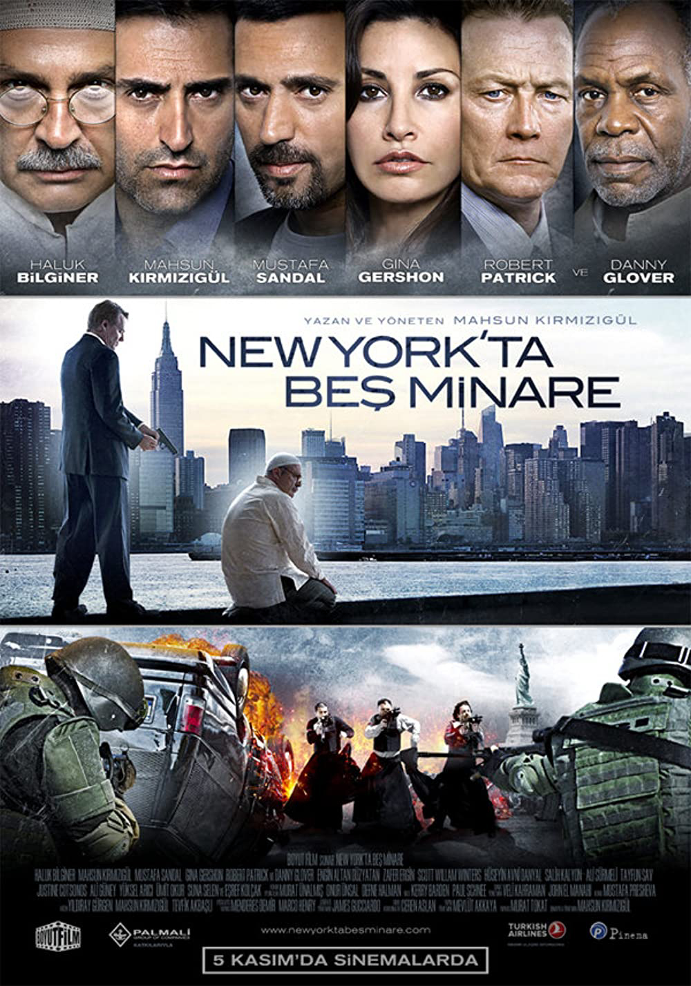 Poster Phim Khủng Bố Ở New York (Five Minarets in New York)