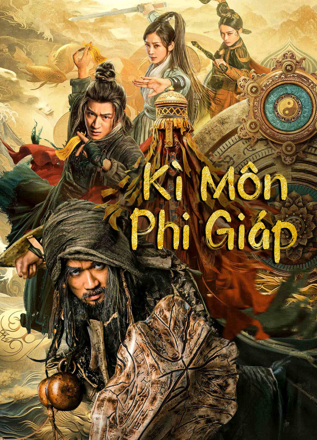 Poster Phim Kì Môn Phi Giáp (The THOUSAND FACES of FEIJIA)