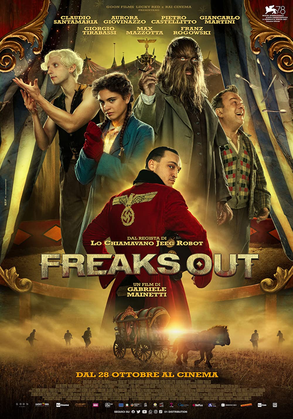 Poster Phim Kỳ Dị (Freaks Out)