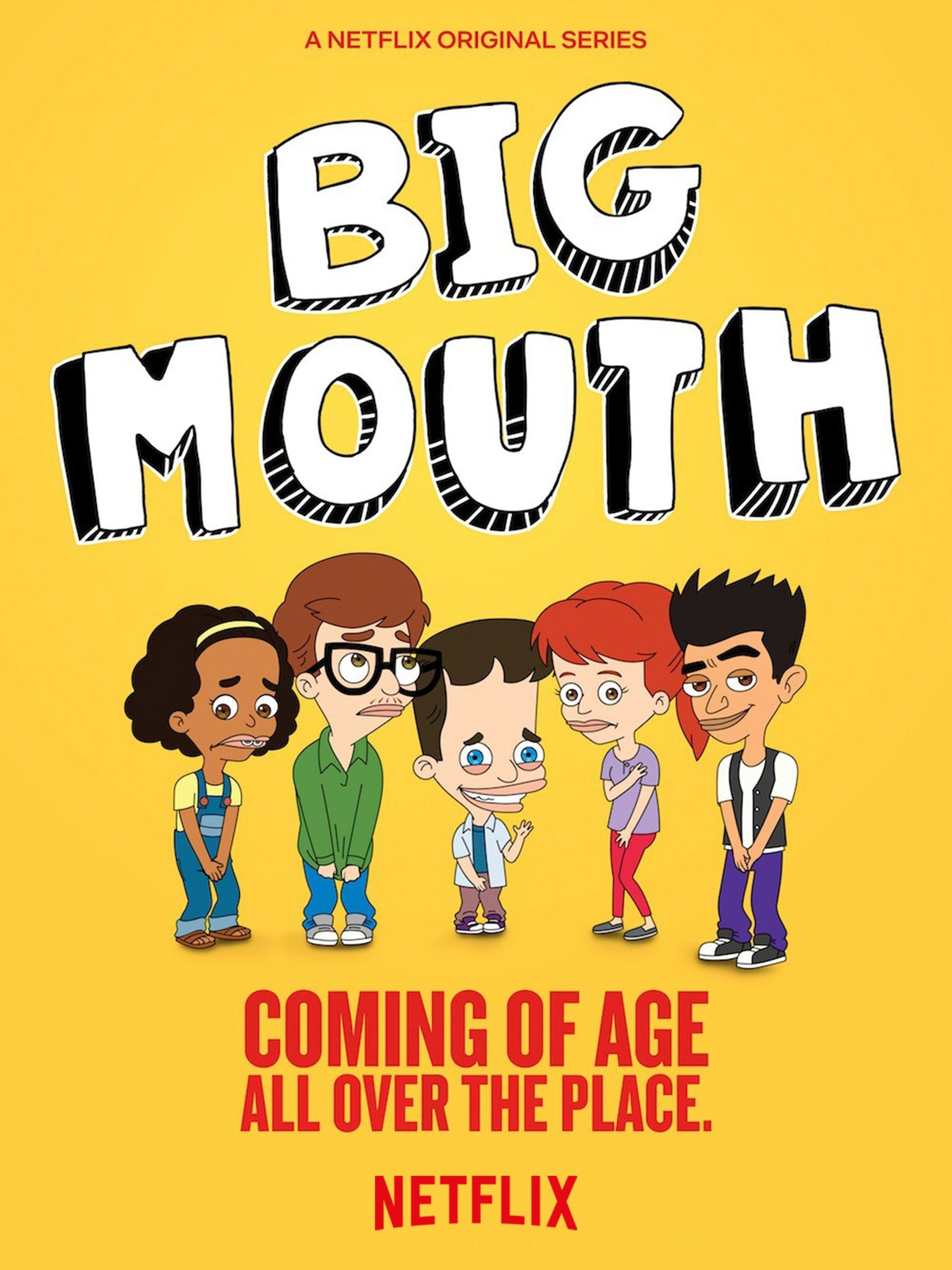 Poster Phim Lắm Chuyện (Phần 1) (Big Mouth (Season 1))