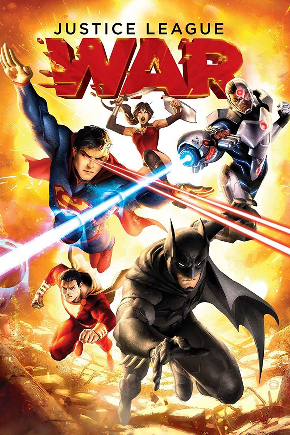 Poster Phim Liên Minh Công Lý: Chiến Tranh (Justice League: War)