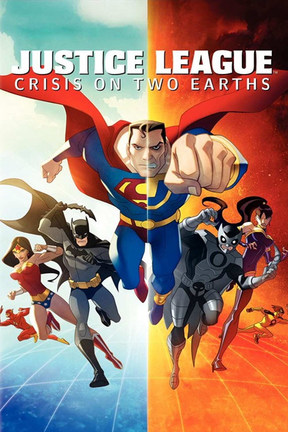 Poster Phim Liên Minh Công Lý: Thảm Họa Giữa Hai Trái Đất (Justice League: Crisis on Two Earths)