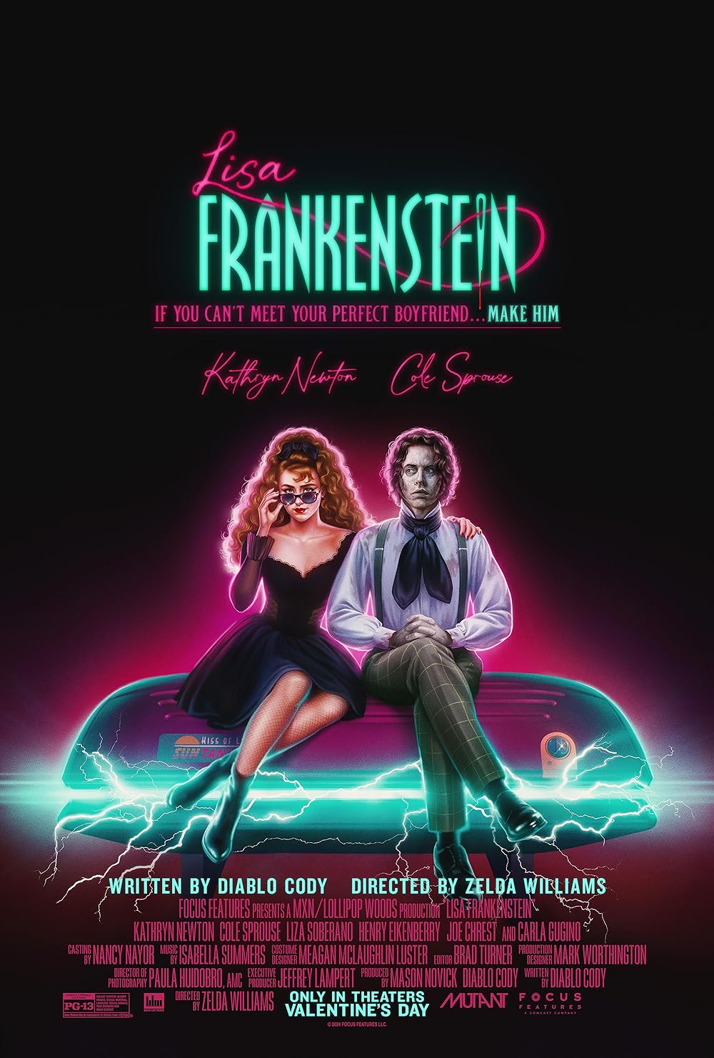 Xem Phim Lisa và Xác Sống (Lisa Frankenstein)