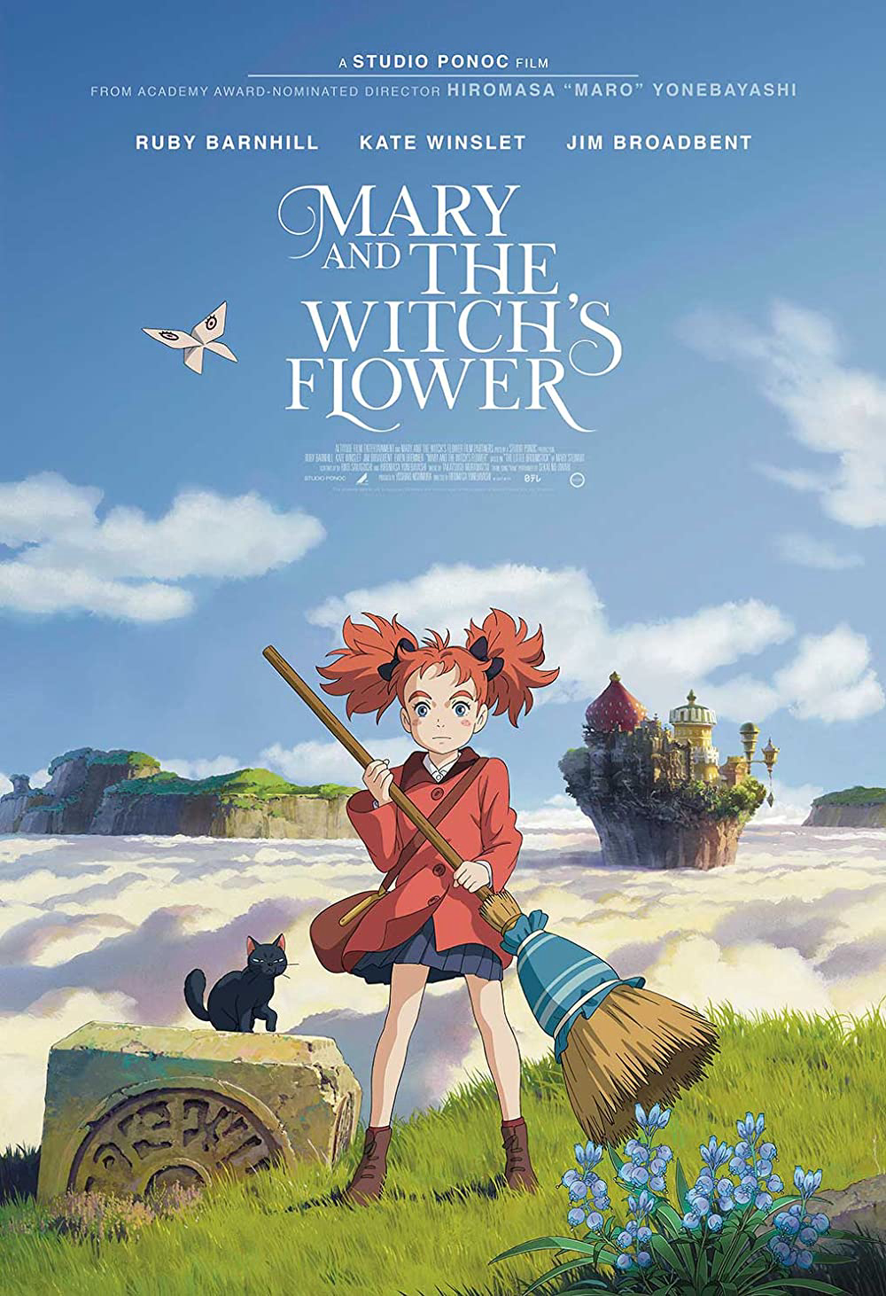 Poster Phim Mary Và Đoá Hoa Phù Thuỷ (Mary and the Witch's Flower)