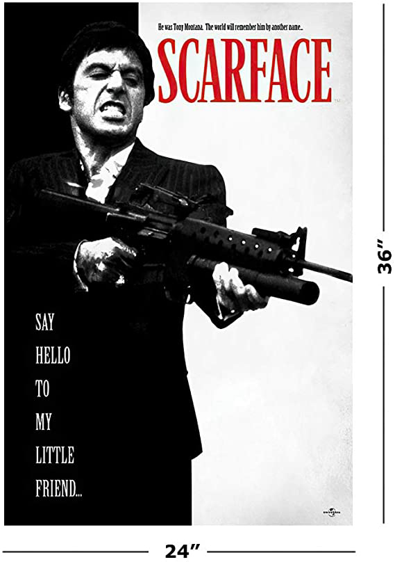 Poster Phim Mặt sẹo (Scarface)
