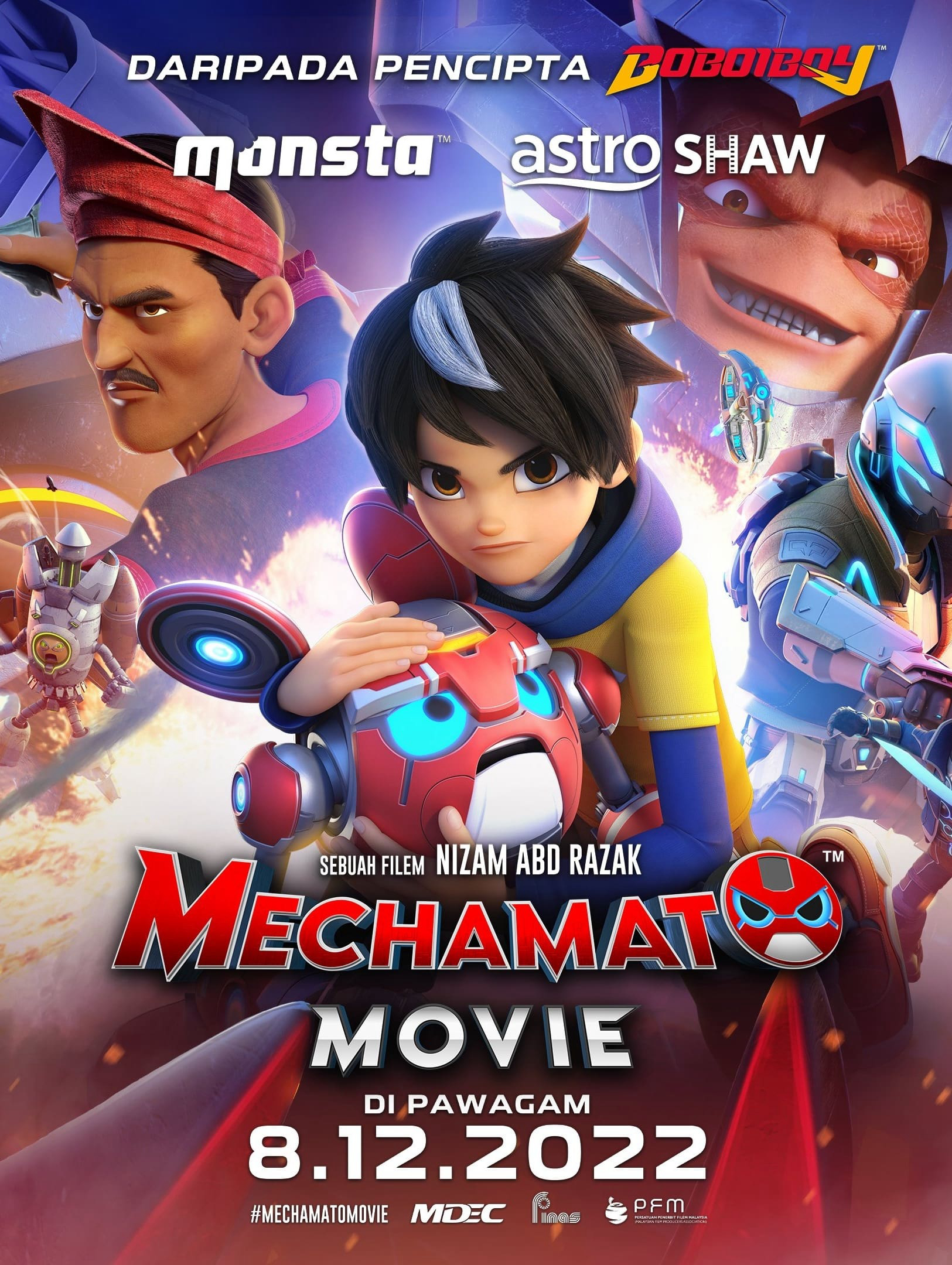 Poster Phim Mechamato Movie (Mechamato Movie)