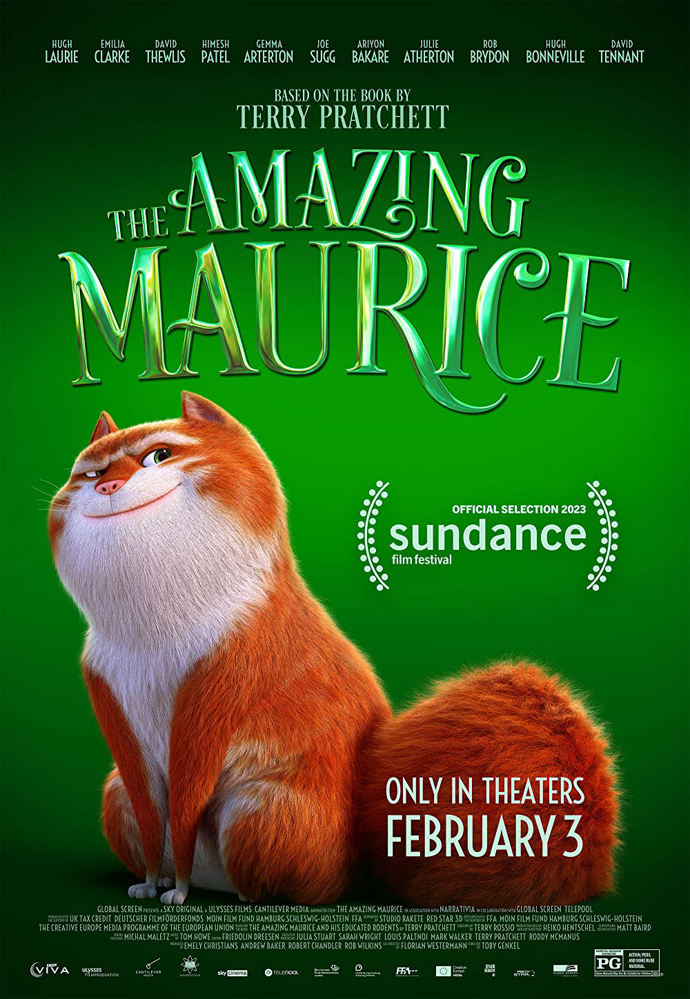 Poster Phim Mèo Béo Siêu Đẳng (The Amazing Maurice)