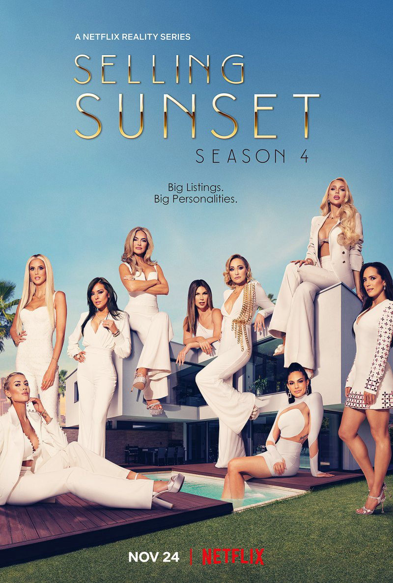 Poster Phim Môi giới hoàng hôn (Phần 4) (Selling Sunset (Season 4))