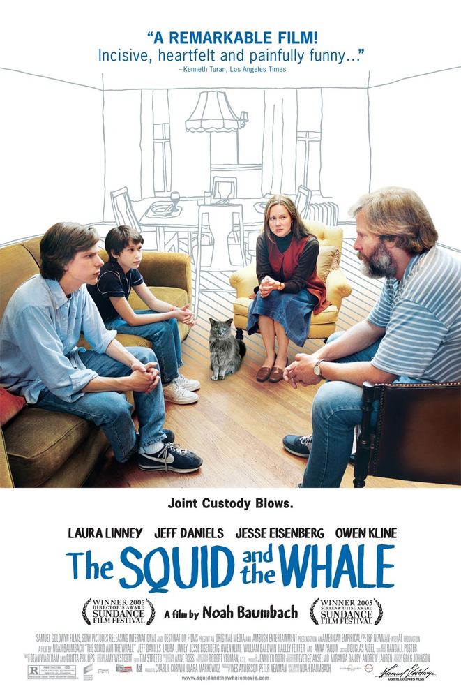 Xem Phim Mồi Mực Và Cá Voi (The Squid and the Whale)