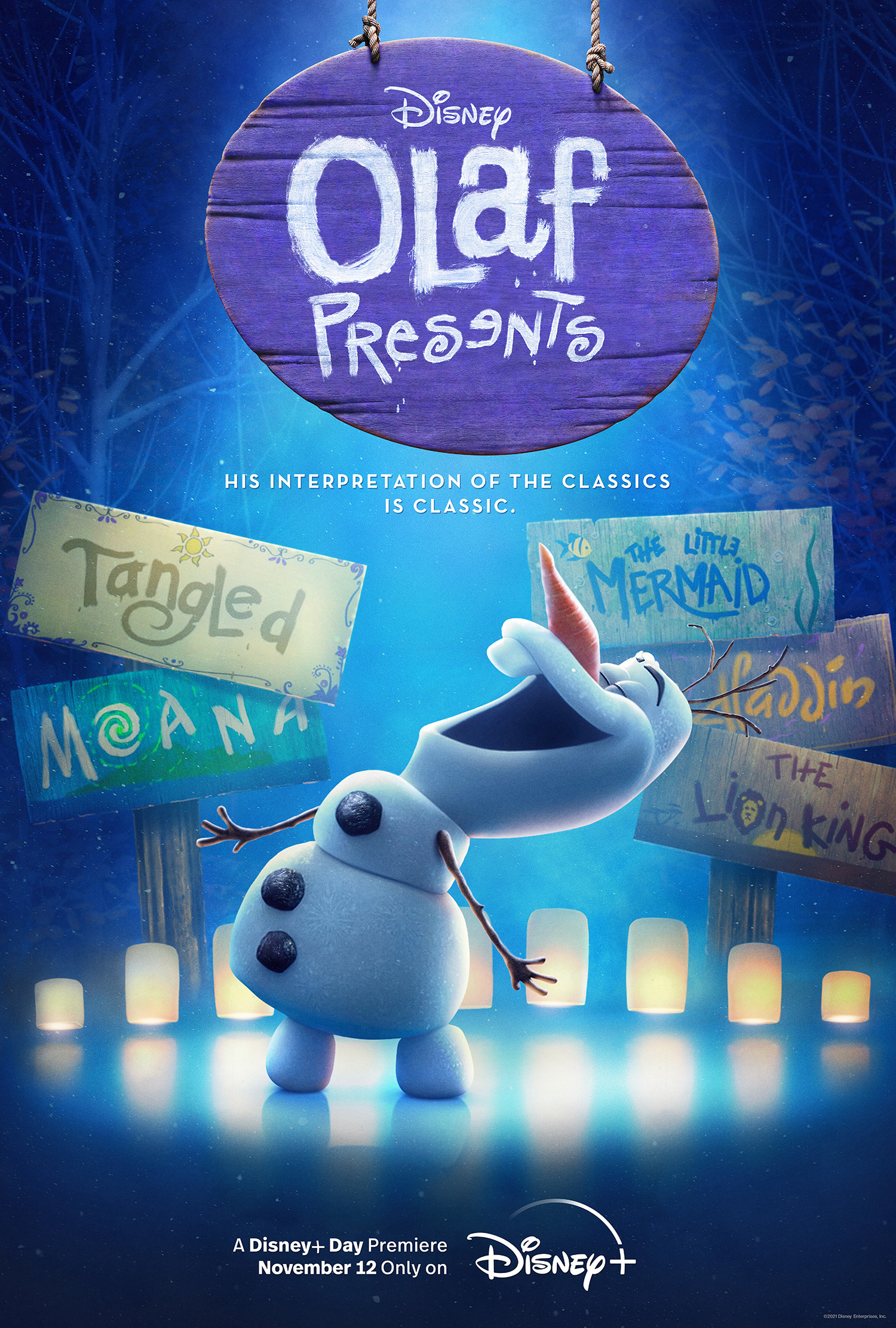 Poster Phim Món Quà Từ Olaf (Olaf Presents)