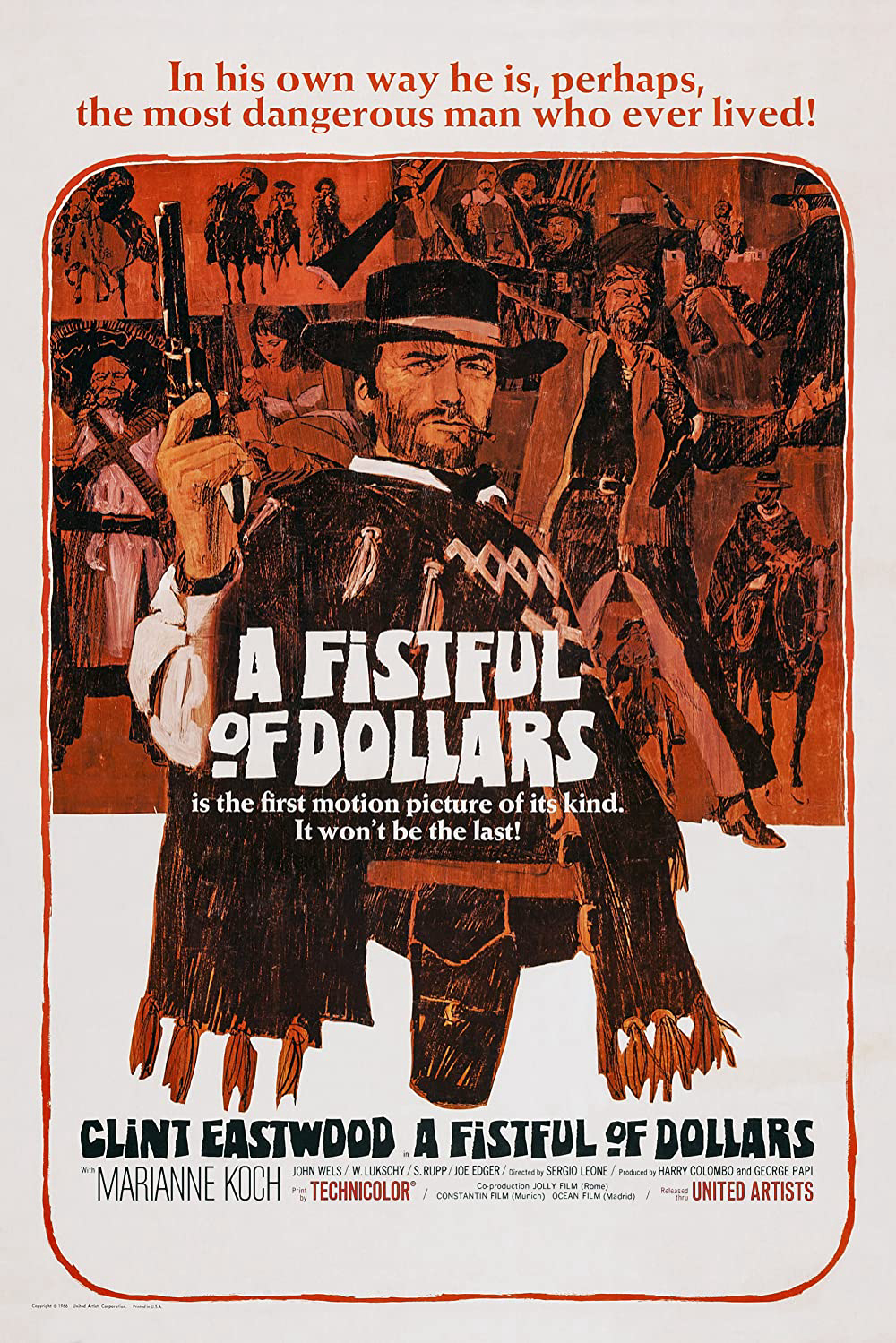 Xem Phim Một Nắm Đô La (A Fistful of Dollars)
