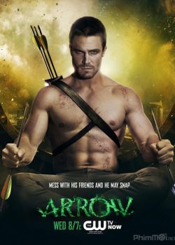 Poster Phim Mũi Tên Xanh Phần 2 (Arrow Season 2)