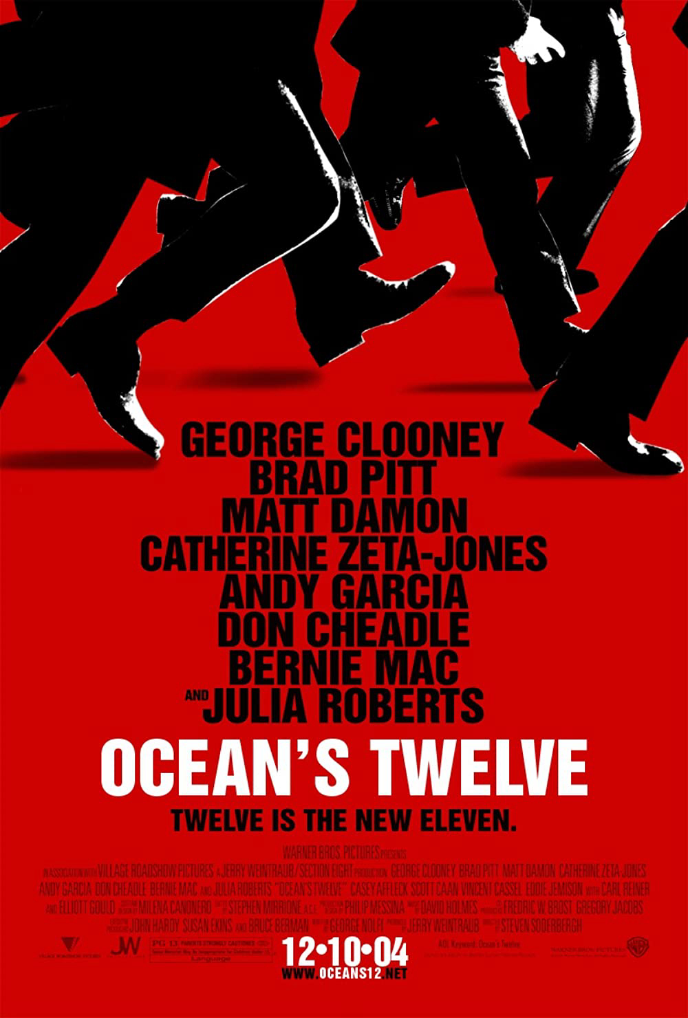 Poster Phim Mười Hai Tên Cướp Thế Kỉ (Ocean's Twelve)