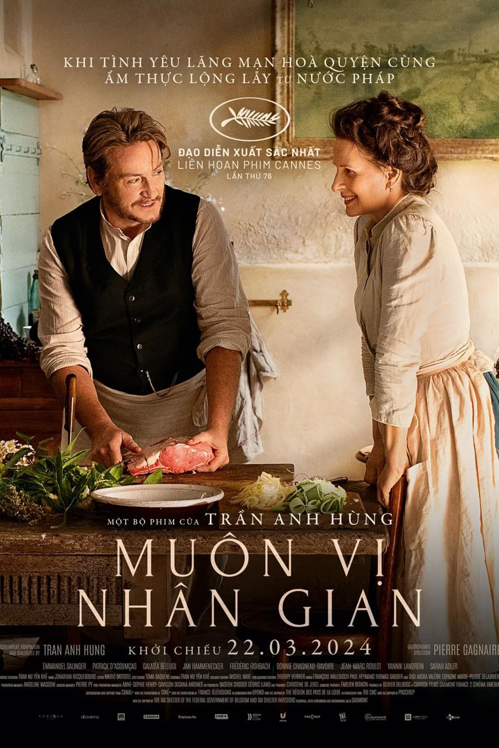 Poster Phim Muôn Vị Nhân Gian (The Taste of Things)