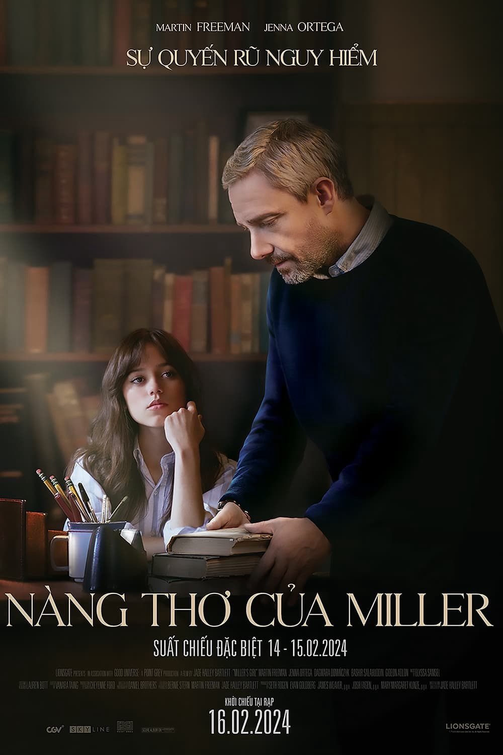 Xem Phim Nàng Thơ Của Miller (Miller's Girl)