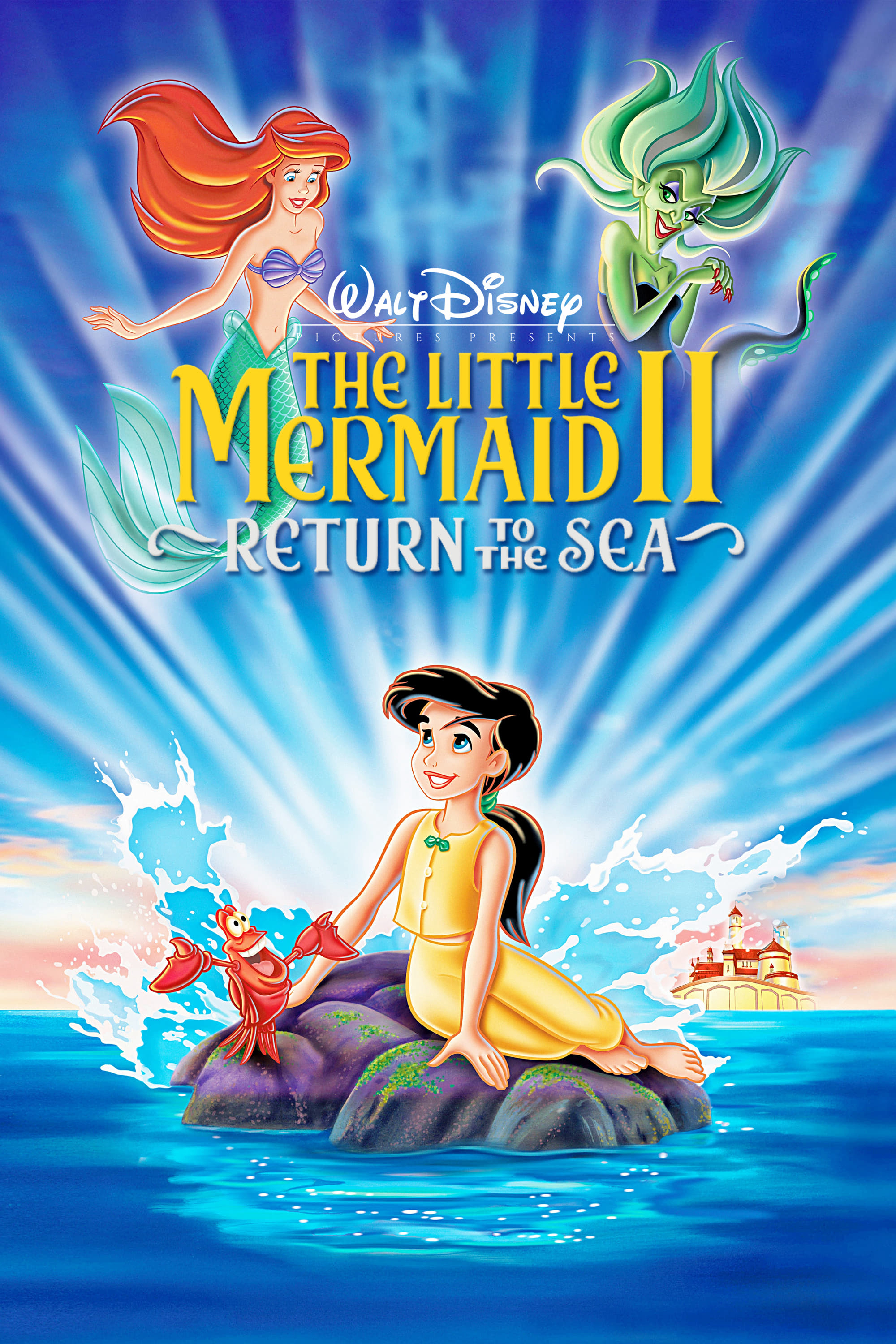 Poster Phim Nàng Tiên Cá 2: Trở Về Biển Cả (The Little Mermaid 2: Return to the Sea)