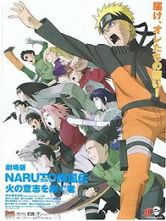 Poster Phim Naruto Người Kế Thừa Hỏa Chí (Naruto Shippuden The Movie The Will Of Fire)