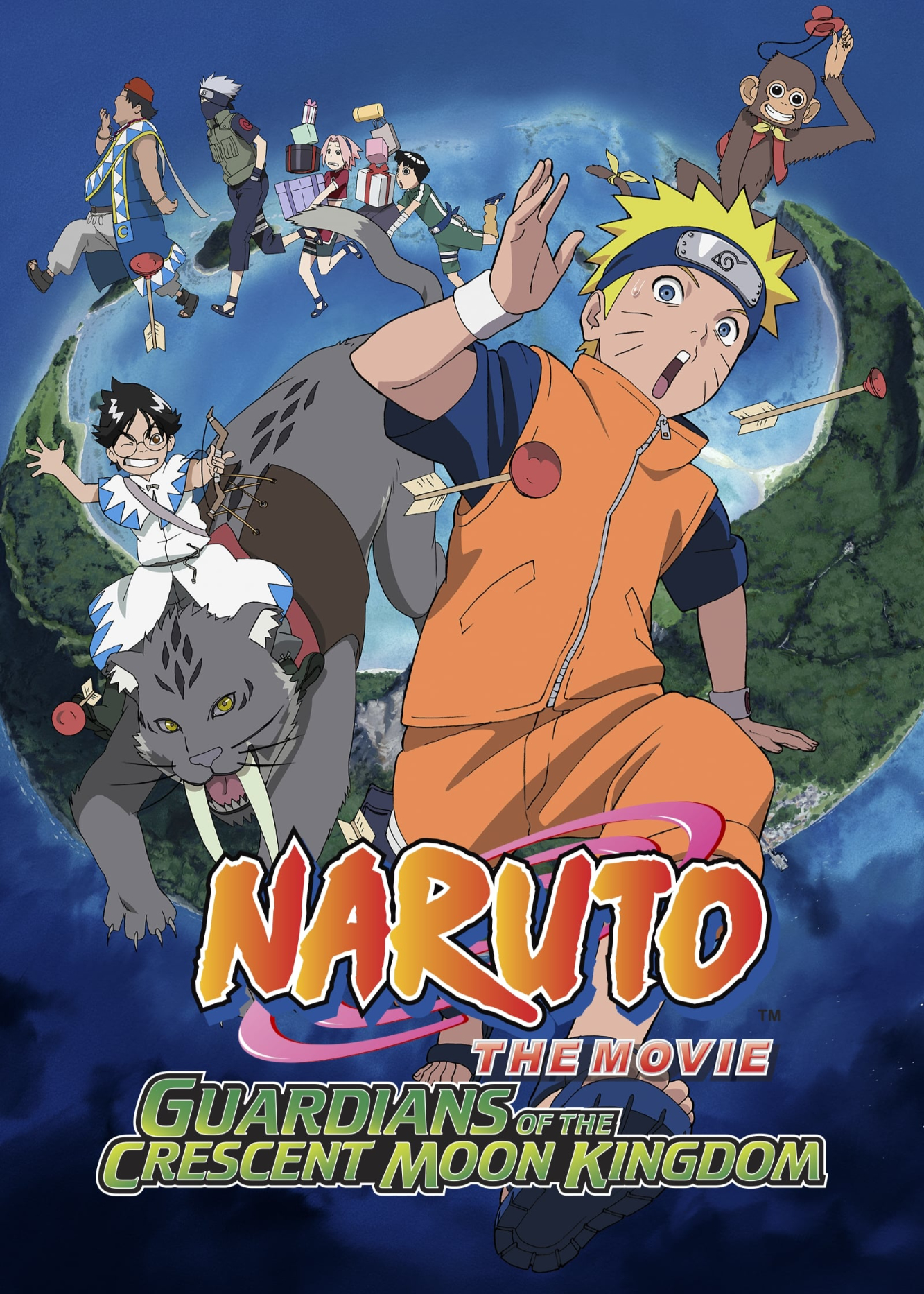 Poster Phim Naruto the Movie 3: Guardians of the Crescent Moon Kingdom (Naruto the Movie 3: Guardians of the Crescent Moon Kingdom)