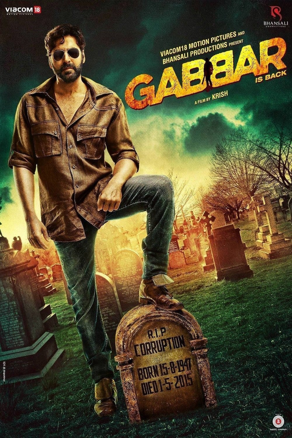 Poster Phim Người Hùng Tái Xuất (Gabbar Is Back)