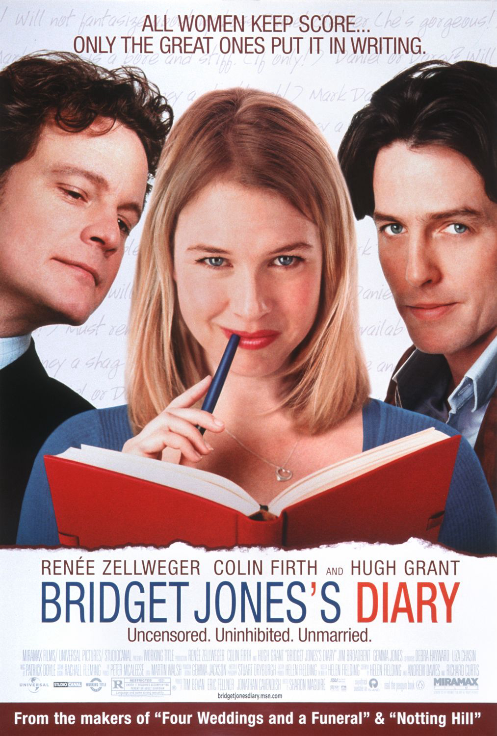 Xem Phim Nhật Ký Tiểu Thư Jones (Bridget Jones's Diary)