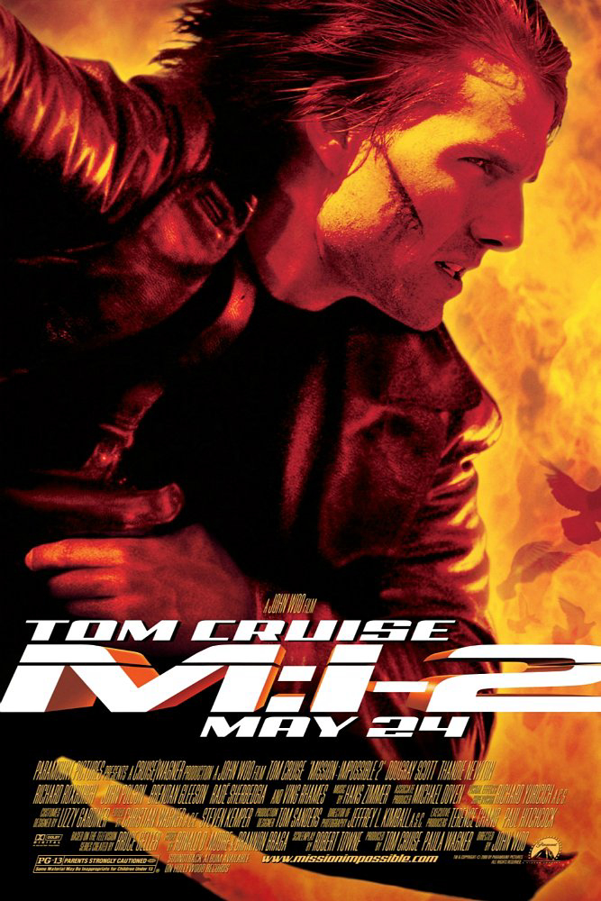 Poster Phim Nhiệm vụ bất khả thi 2 (Mission: Impossible II)