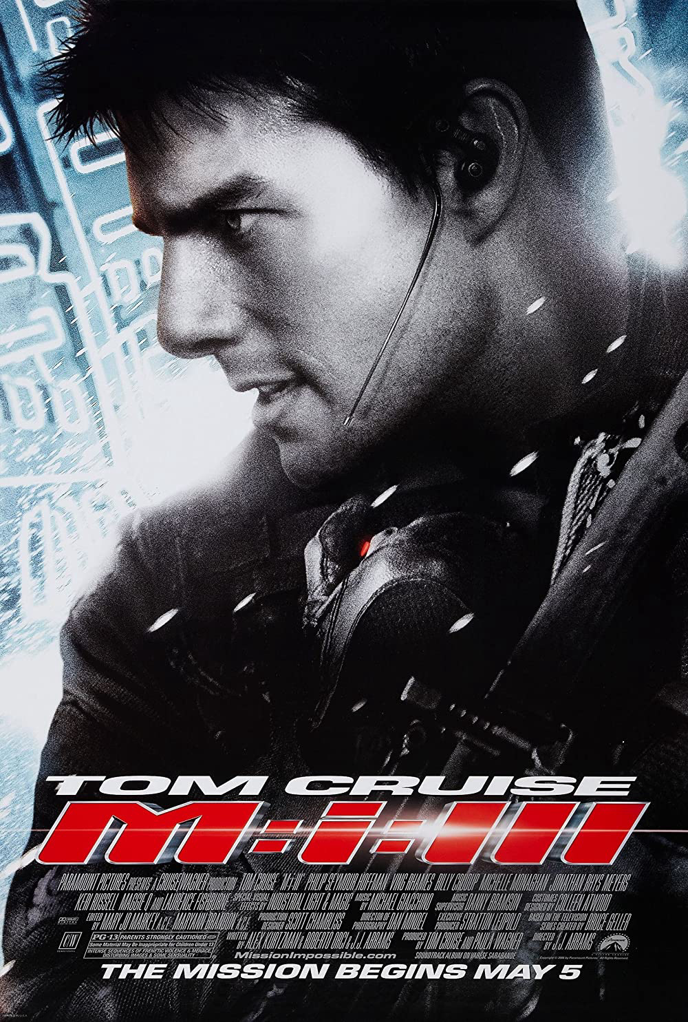 Poster Phim Nhiệm vụ bất khả thi 3 (Mission: Impossible III)