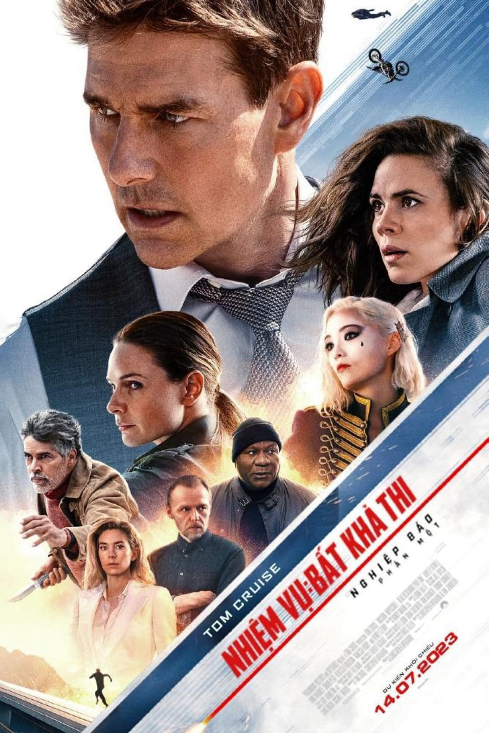 Poster Phim Nhiệm Vụ Bất Khả Thi 7 - Nghiệp Báo Phần 1 (Mission: Impossible - Dead Reckoning Part One)