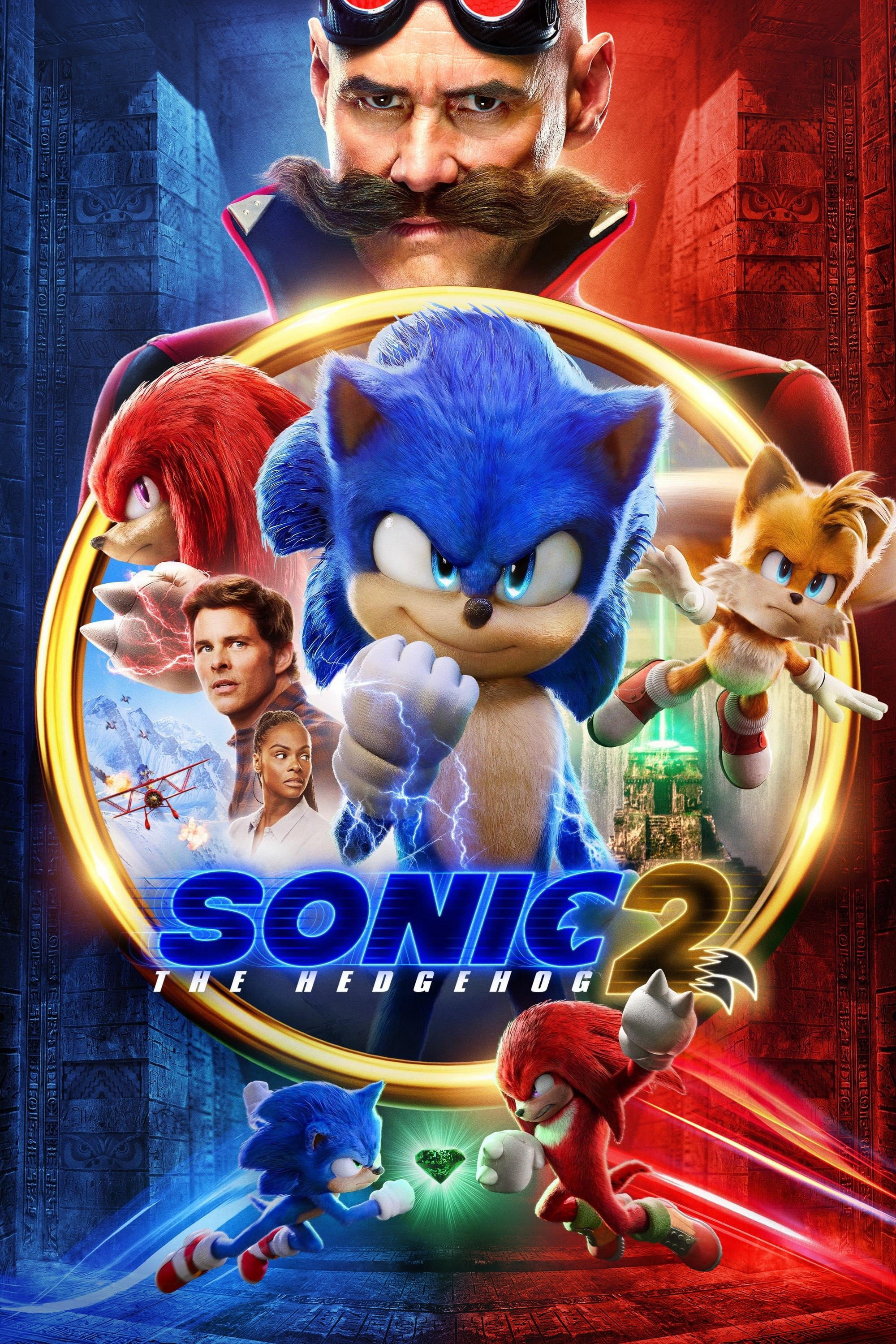 Poster Phim Nhím Sonic 2 (Sonic the Hedgehog 2)