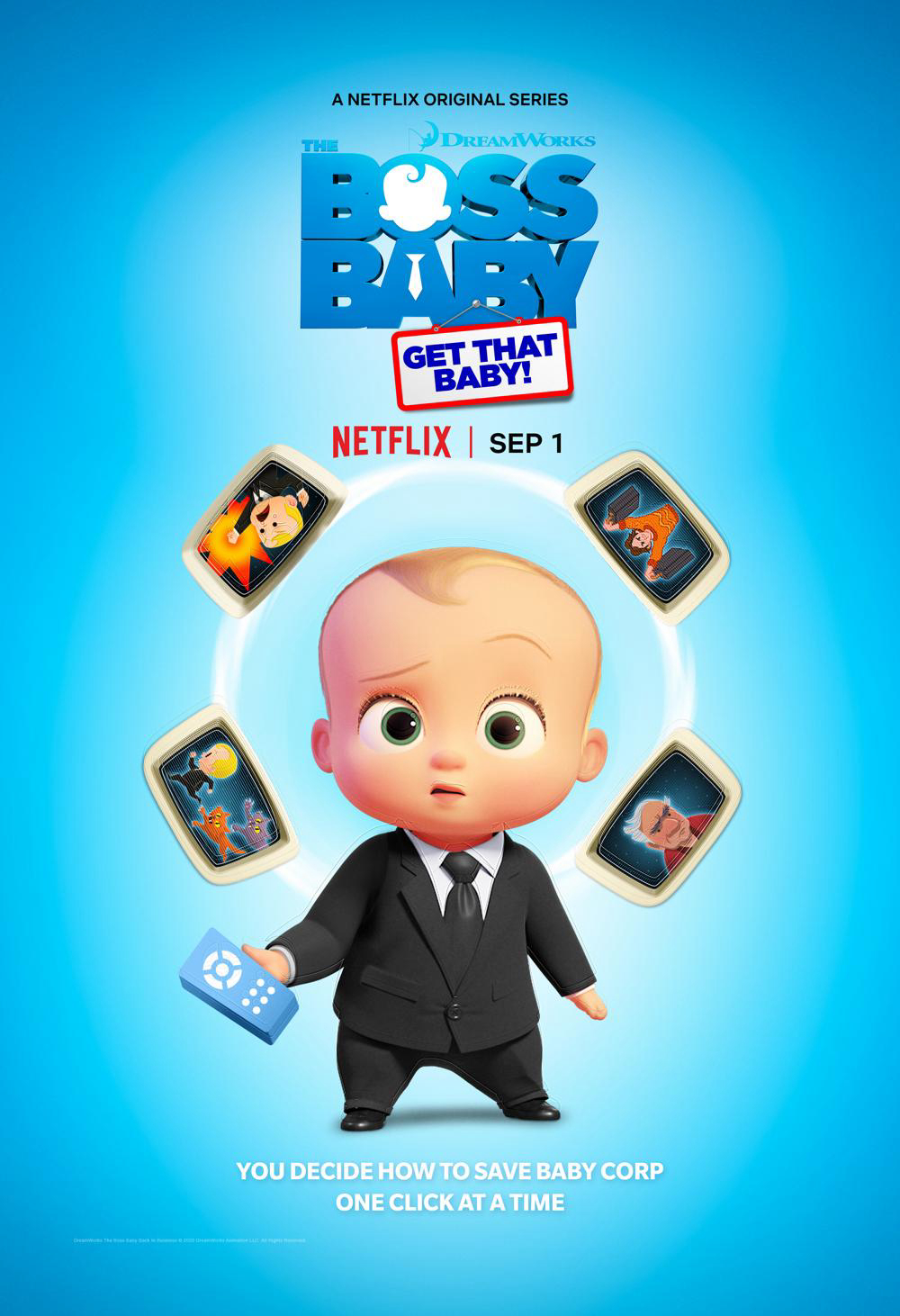 Poster Phim Nhóc trùm: Trở lại trong nôi (The Boss Baby: Back in the Crib)