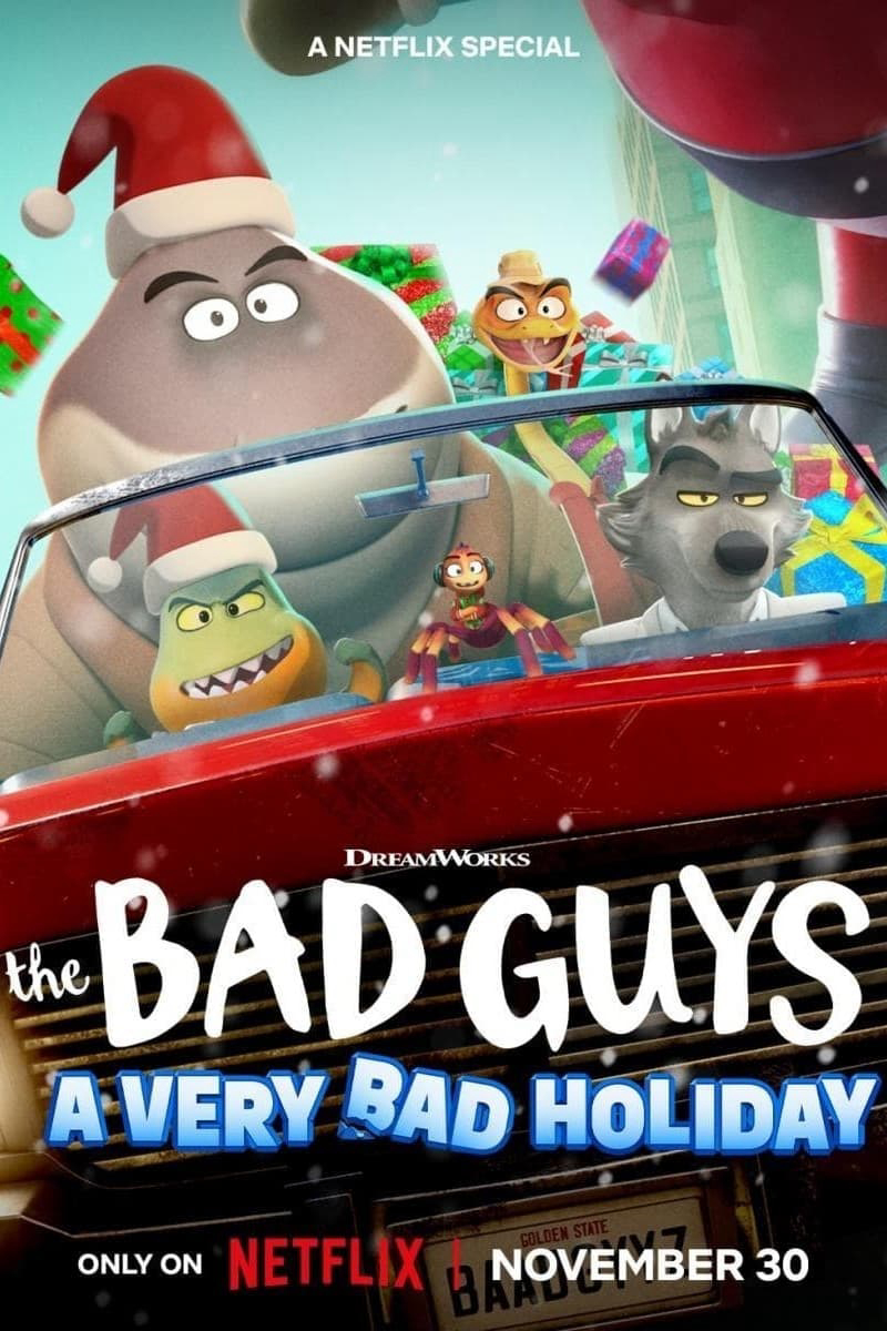 Poster Phim Những kẻ xấu xa: Một Giáng sinh rất xấu xa (The Bad Guys: A Very Bad Holiday)
