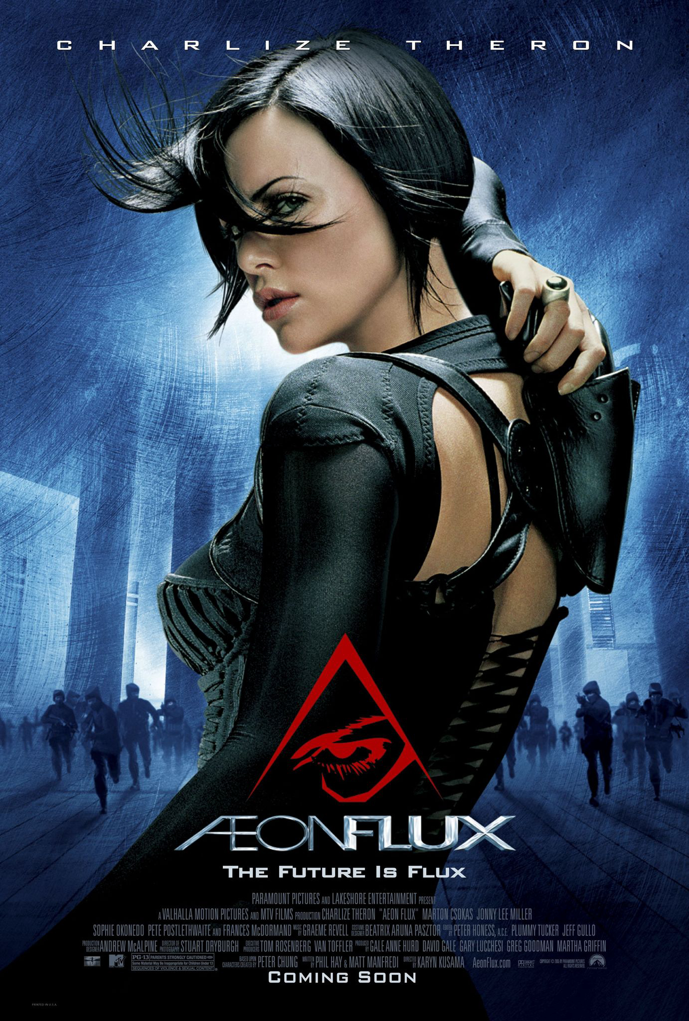 Poster Phim Nữ Chiến Binh Tương Lai (Aeon Flux)